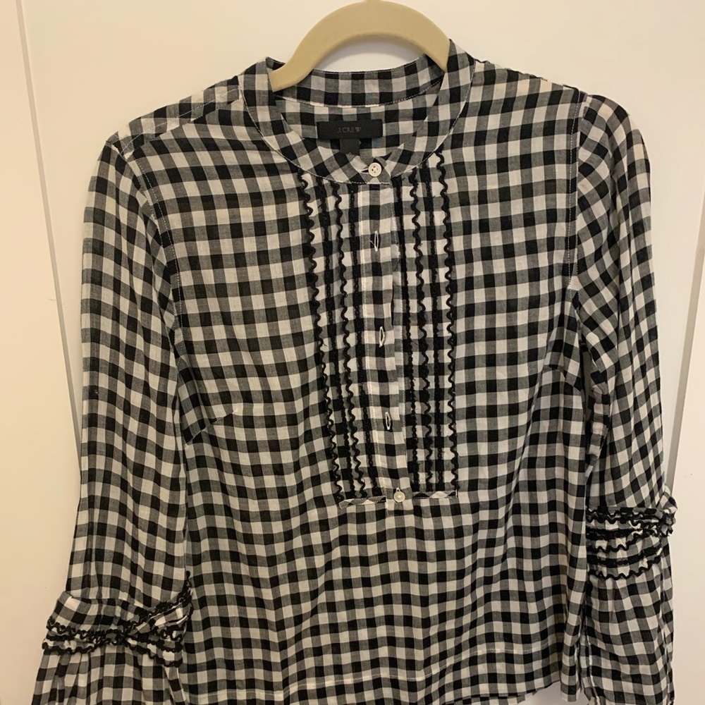 J. Crew bell sleeve top